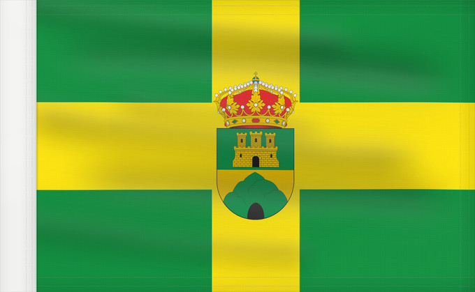 Drapeau, avec guindant renforcé : Oria	Municipio de Oria en la Provincia de Almería  España