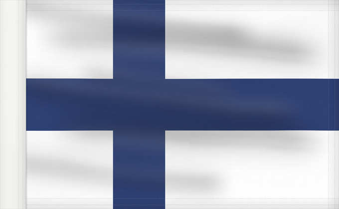 Flagge, mit verstärktem Besatzband: Finland	Finlande	Finlandia	Finnland	Finlandese	Finlândia	Finlandii	علم فنلندا	Сцяг Фінляндыі	Национално знаме на Финландия	Finská vlajka	Finlands	Σημαία της Φινλανδίας	Finnlando	Soome lipp	پرچم فنلاند	Suomen	Fionlainne	Finnország	Finnlands	Finniae	Finnesc
