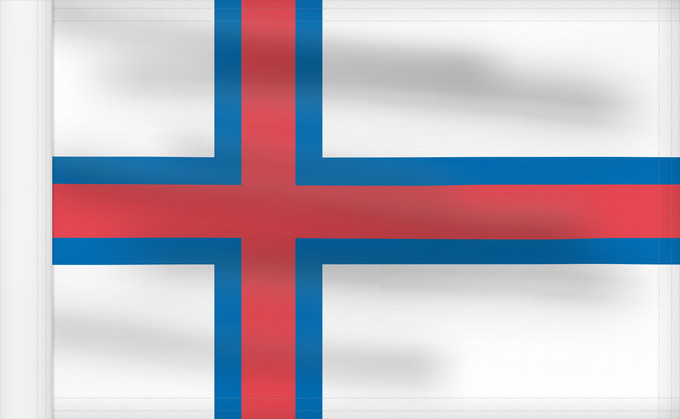 Drapeau, avec guindant renforcé : Faroe Islands	îles Féroé	Islas Feroe	Färöer	Fær Øer	Faeröereilanden	Das Ilhas Feroé	Wysp Owczych	Национално знаме на Фарьорските острови	Faerských ostrovů	Færøernes	Σημαία των Φερόων Νήσων	La Ferooj	Fääri saarte lipp	Faroeetako bandera	Färsaarten	Merkið, 