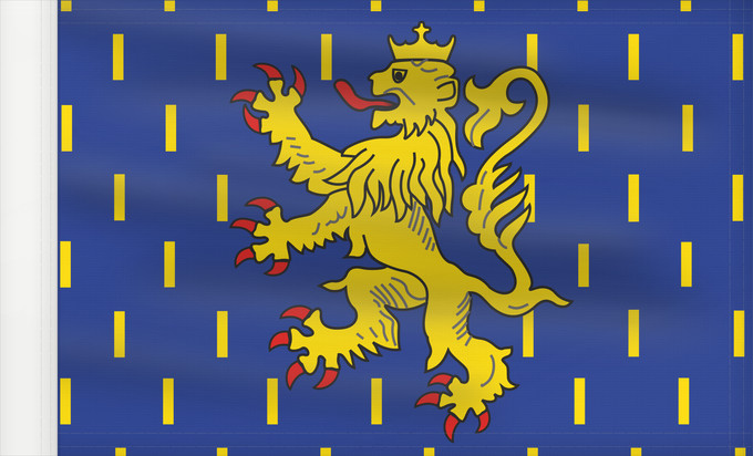 Drapeau, avec guindant renforcé : Franche-Comté