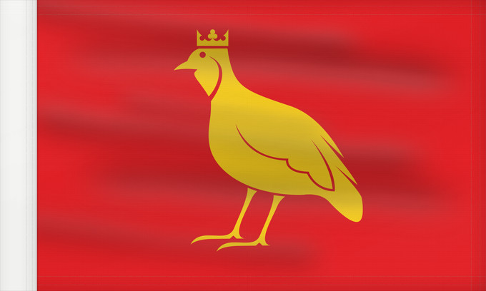 Flag, with reinforced hoist: Aunis French province of Aunis L Aunis Banniel proviñs Aunis Drapèu d Aunis