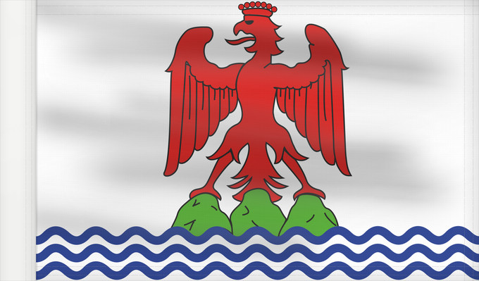 Flag, with reinforced hoist: County of Nice County of Nice in France Comté de Nice en France Condado de Niza Grafschaft Nizza Contea di Nizza