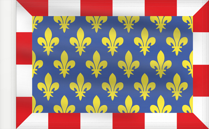 Bandiera, con lato dell'asta rinforzato: Non-officiel fr département Indre-et-Loire	Indre-et-Loire	Département d Indre-et-Loire	Indre-et-Loire (no oficial)	Indre-et-Loire (inoffiziell)	Indre-et-Loire (non ufficiale)