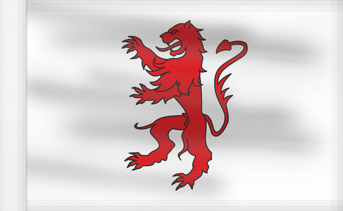 Bandera, con lado del asta reforzado: Gers	Department of Gers	Banniel Gers