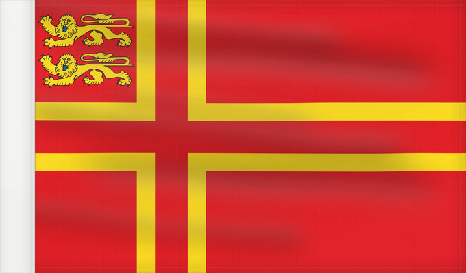 Flag, with reinforced hoist: Normandy flag falaise Normandy, of Falaise Falaisien