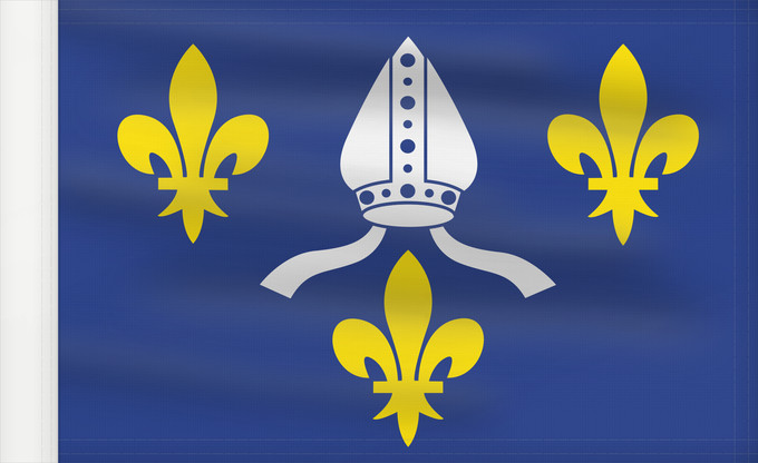 Drapeau, avec guindant renforcé : Saintonge	French province of Saintonge	Province du Saintonge	Banniel Proviñs Saintonge