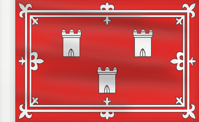 Bandera, con lado del asta reforzado: Aberdeen A vector Image of the flag of Aberdeen