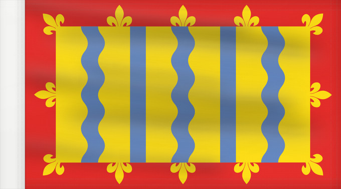 Flag, with reinforced hoist: Cambridgeshire