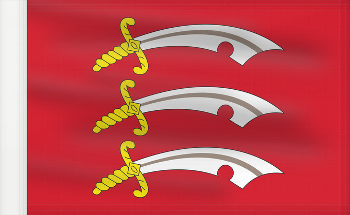 Bandera, con lado del asta reforzado: Essex