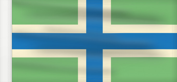 Flag, with reinforced hoist: Gloucestershire