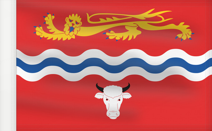 Flag, with reinforced hoist: Herefordshire