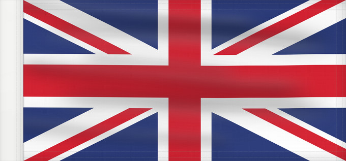 Bandera, con lado del asta reforzado: Northern Ireland