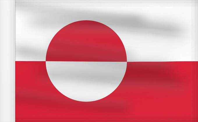 Flag, with reinforced hoist: Greenland	Groenland	Groenlandia	Grönlands	Groenlândia	Grenlandii	علم جرينلاند	Знаме на Гренландия	Grónska	Yr Ynys Las	Grønlands	Σημαία της Γροιλανδίας	Gronlando	Gröönimaa lipp	Grönlannin	Grønland	Graonlainne	Grönland	Grenlando	Grænlands	Kalaallit erfalasu