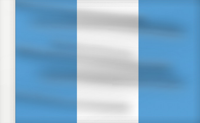 Flag, with reinforced hoist: Civil Ensign of Guatemala	Guatemala	Civil de Guatemala