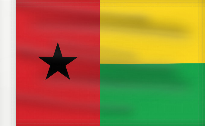 Drapeau, avec guindant renforcé : Guinea-Bissau	Guinée-Bissau	Guinea-Bissaus	Guiné-Bissau	Gvineo Bisaŭa	پرچم گینه بیسائو	Флаг Гвинеи-Бисау	Gvineje Bissau