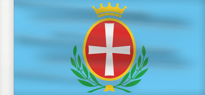 Drapeau, avec guindant renforcé : Bala	Municipality of Bale	Municipalité de Bale	Municipio de Bale	Gemeinde Bale	Comune di Valle	Općine Bala	Občine Bala