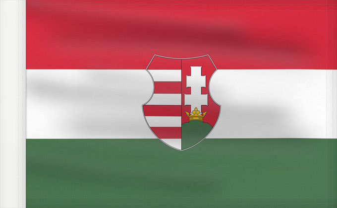 Flag, with reinforced hoist: Hungary  1946-1949, 1956-1957	Hungary from mid/late 1946 to 20 August 1949 and from 12 November 1956 to 23 May 1957	Hongrie (1946-1949, 1956-1957)	Hungría (1946-1949, 1956-1957)	Ungarn (1946-1949, 1956-1957)	Ungheria (1946-1949, 1956-1957)	Magyarország zá