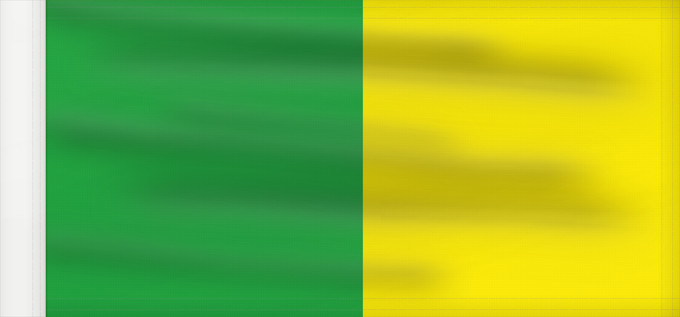 Bandera, con lado del asta reforzado: Counties of Donegal, Leitrim and Meath	Comtés de Donegal, Leitrim et Meath	Condados de Donegal, Leitrim y Meath	Grafschaften Donegal, Leitrim und Meath	Contee di Donegal, Leitrim e Meath
