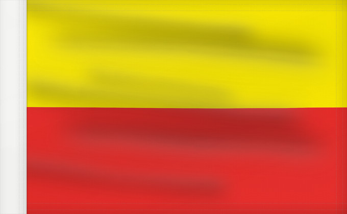 Flag, with reinforced hoist: Karnataka