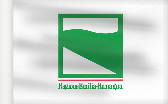 Drapeau, avec guindant renforcé : Emilia-Romagna