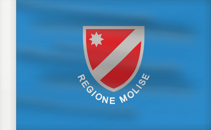 Drapeau, avec guindant renforcé : Molise Italian region Molise Regione italiana Molise