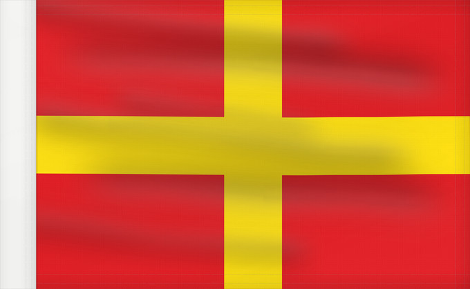 Drapeau, avec guindant renforcé : Messina Messine