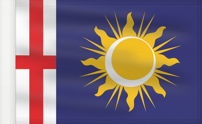 Drapeau, avec guindant renforcé : Milan Province Province of Milan Province de Milan Provincia de Milano Provinz Mailand Provincia di Milano