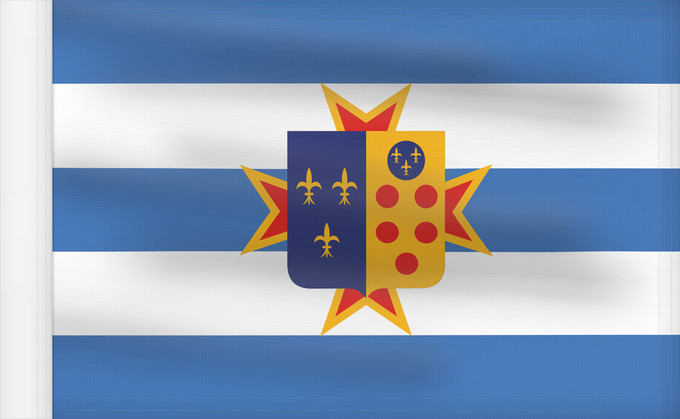 Flag, with reinforced hoist: Kingdom of Etruria It is easy to put a border around this flag image Royaume d Étrurie Reino de Etruria Königreich Etrurien Regno di Etruria