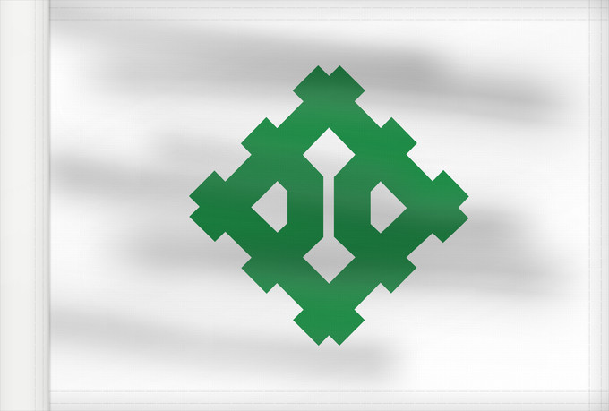 Drapeau, avec guindant renforcé : Hukui [Fukui]