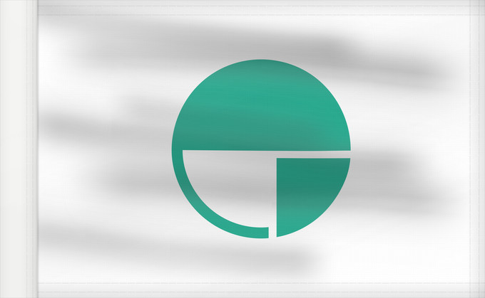 Drapeau, avec guindant renforcé : Nagano