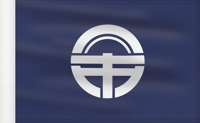 Drapeau, avec guindant renforcé : Tokusima [Tokushima]