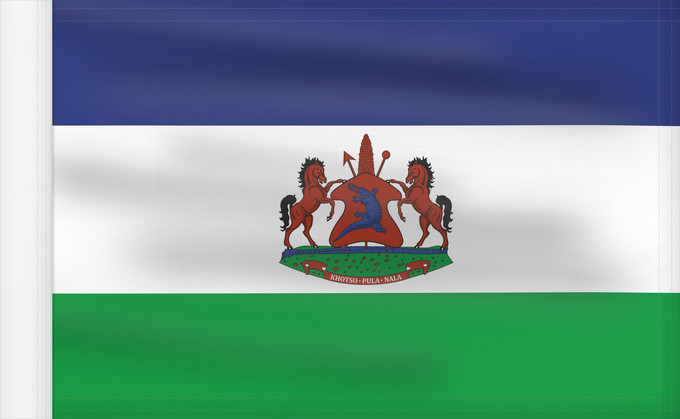 Drapeau, avec guindant renforcé : Royal Standard of Lesotho	Royal Standard of Lesotho from October 4, 2006	Étendard Royal du Lesotho (4 octobre 2006)	Estandarte Real de Lesoto (4 de octubre de 2006)	Königsstandarte von Lesotho (4. Oktober 2006)	Stendardo Reale del Lesotho (4 ottobre 2006)