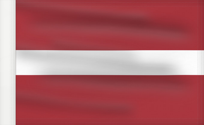 Bandera, con lado del asta reforzado: Latvia Lettonie Letonia Lettland Lettone Letland Letónia Łotwy Сьцяг Латвіі Национално знаме на Латвия Lotyšská vlajka Letlands Σημαία της Λεττονίας Latvio Läti lipp Latvian Laitvia Latvije Lettország ლატვიის დროშა Latvijos Latvejas karūgs Latvijas Tal-La
