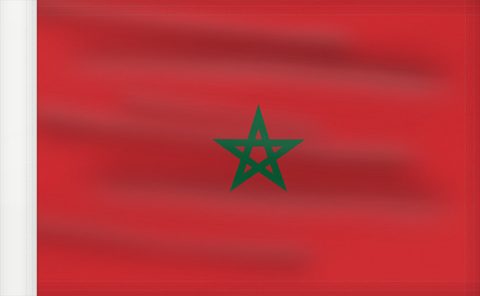 Flag, with reinforced hoist: Morocco	Maroc	Marruecos	Marokko	Marocco	Marrocos	Maroka	علم المغرب	Σημαία του Μαρόκου	Maroko	Marokoko bandera	Marokon	דגל מרוקו	Marokkó	モロッコの国旗	Marokkos flagg	Marocului	Флаг Марокко	Marockos	Moroko	Drapea do Marok	ⴰⵛⵏⵢⴰⵍ ⵏ ⵎⵓⵔⴰⴽⵓⵛ	​摩洛哥國旗