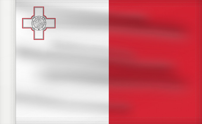Drapeau, avec guindant renforcé : Malta  variant	Malta	Malte (variant)	Malta (variante)	Malta (Variante)	Ta  Malta