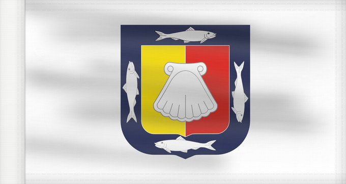 Drapeau, avec guindant renforcé : Baja California Sur Basse-Californie du Sud Baja California Sur