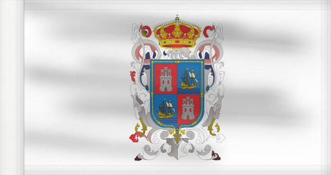 Drapeau, avec guindant renforcé : Campeche