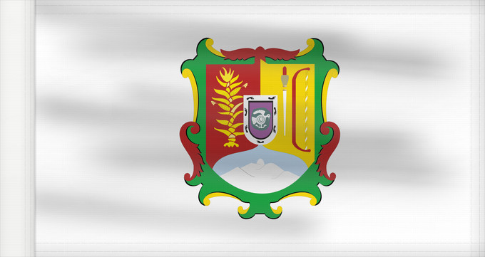 Flagge, mit verstärktem Besatzband: Nayarit