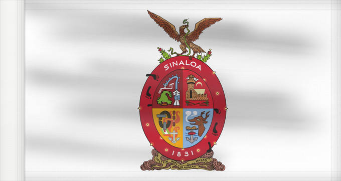 Drapeau, avec guindant renforcé : Sinaloa