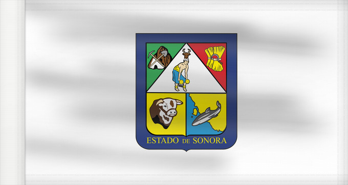Drapeau, avec guindant renforcé : Sonora
