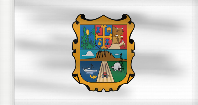 Drapeau, avec guindant renforcé : Tamaulipas