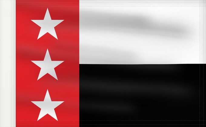 Flag, with reinforced hoist: Republic of the Rio Grande République du Rio Grande República del Río Grande Republik Rio Grande Repubblica del Rio Grande