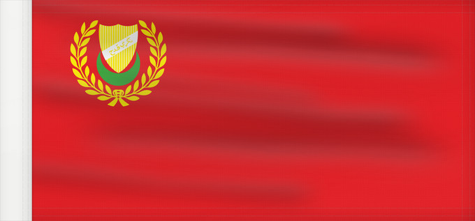 Bandera, con lado del asta reforzado: Kedah	Malaysian state of Kedah.   version	Kedah 