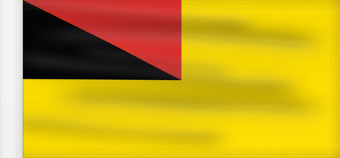 Flag, with reinforced hoist: Negeri Sembilan	Negeri Sembilan, a state of Malaysia
