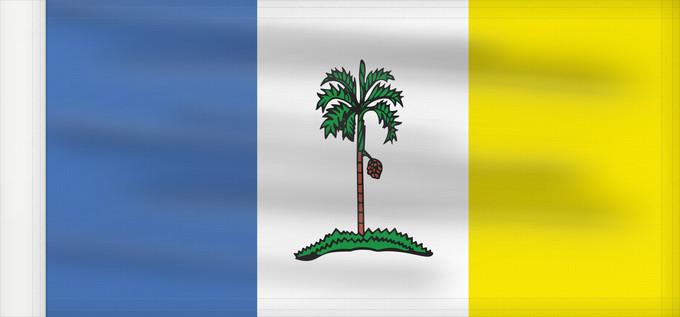 Flag, with reinforced hoist: Pulau Pinang
