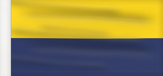 Flag, with reinforced hoist: Perlis Perlis, Malaysia