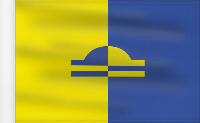 Bandera, con lado del asta reforzado: Ede Dutch municipality of Ede