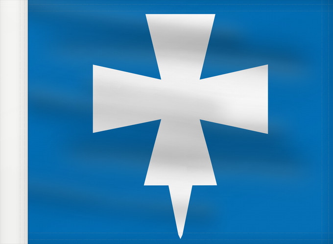 Flag, with reinforced hoist: Rogaland	County of Rogaland, Norway	comté de Rogaland