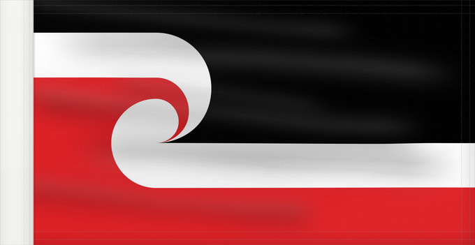 Flag, with reinforced hoist: Tino Rangatiratanga Maori sovereignty movement The Tino Rangatiratanga Flag of the Maori sovereignty movement