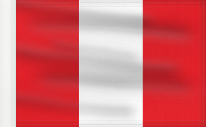 Flagge, mit verstärktem Besatzband: Peru	Pérou	Perú	Perù	Piruw wiphala	Perus	Piruwpa unanchan	Флаг Перу